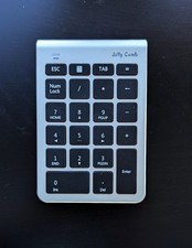 Jelly Comb Wireless Number Pad 22-Key USB 2.4GHz Keypad, Silver - No Dongle picture