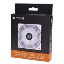 ID-COOLING XF-12025-SW white version 12cm4PIN LED temperature control silent fan picture