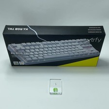 Xtrfy Wired Keyboard White K4 RGB TKL  picture