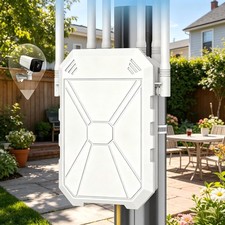 AC1200 Outdoor WiFi Extender, Long Range Outdoor WiFi Extender Signal Booster... picture
