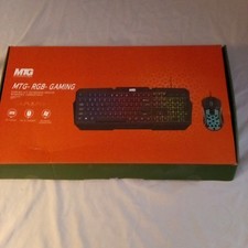 MTG-RGB Gaming Wired Keyboard Mouse Open Box My Technology Geeks picture