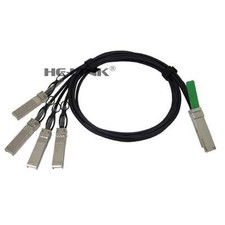 331-8151-4 Dell Networking Compatible 4m QSFP+ to 4SFP+ Passive Cable picture