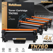 TN760 TN730 Toner Cartridge Replacement w/Chip for Brother HL-L2325DW L2370DWXL picture