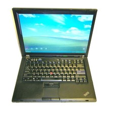 Lenovo Thinkpad T61 Windows XP Pro/2.4ghz CPU /4 GB RAM/256GB SSD/Charger/Case picture