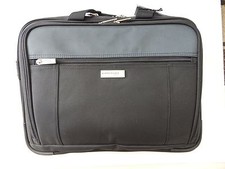 Kenneth Cole Reaction Top Zip Business Computer Case Black New picture