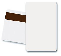 HID FARGO, CONSUMABLES, ULTRACARD ADHESIVE MYLAR-BACKED CR-79 10 MIL CARD, 500 C picture