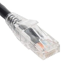ICC ICPCSP03BK 3ft CAT5e Patch Cord Black Low Profile picture