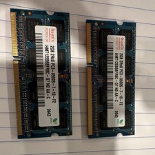 Two 2GB RAM Cards Apple MacBook Pro 13