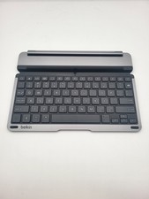 Belkin QODE Thin Type Keyboard Case for iPad Air Gray Aluminum Alloy NEW picture