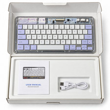 Open Box Keyboard Wireless Bluetooth Multi-Device Rechargeable picture