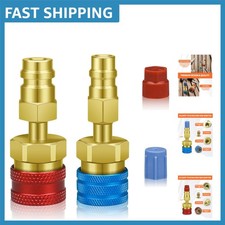 High-Performance R1234YF to R134A Adapter Kit - Durable Brass Construction picture