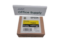 Genuine Epson T5804 Yellow 80ml Ink Cartridge  picture