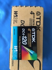 10 TDK DC4-120 4mm Data Cartridge DDS-2 New Factory  Sealed  picture