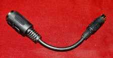 Vintage PS2 Mini Din to 5 Pin Female IBM DIN Keyboard adapter cable Tested VGC picture