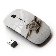 Optical 2.4G Wireless Mouse Cute Turtle Baby Sea Animal Marine Design picture