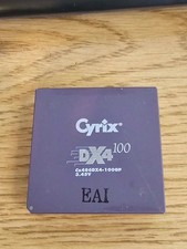Retro Vintage Cyrix Cx486DX4-100GP DX4 100MHz 3.45V Ceramic CPU Processor picture