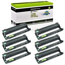 GREENCYCLE 6PK DR221 DR-221 Black Drum Unit Compatible For Brother MFC-9130CW HL picture