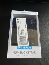 Techcellent Wireless Numeric Keypad Black English QWERTY TC-KB-WS-106-BK picture
