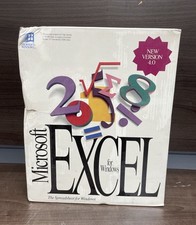 Microsoft Excel 4.0 Windows Box Set Promo Sample picture