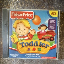 Fisher-Price Toddler Early Learning CD-ROM Sesame Street Elmo Preschool picture