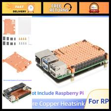 Ultra-Thin Copper Heatsink Case for Raspberry Pi 5 - Passive Cooling Enclosure picture