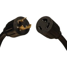 Tripp Lite 8ft Heavy-Duty Power Extension Cord (NEMA L6-30P to NEMA L6-30R) picture