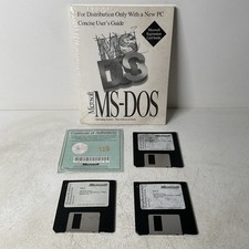 Microsoft MS-DOS 6.22 OEM User's Guide Manual COA Certificate Authentic picture