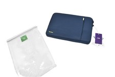 Tomtoc 360 Protective Sleeve Case 14 In Blue Padded Nylon For Surface Laptop picture