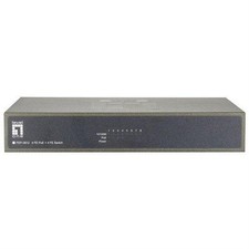 LevelOne Fast Ethernet PoE+ Switch 4x FE PoE++ FE 65W Switch FEP-0812 picture