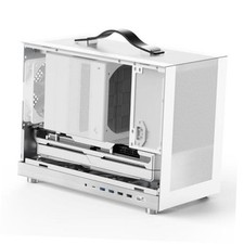 Shiny Snake G300 16.8L MESH Portable SFF Desktop Gaming PC Chassis - White picture