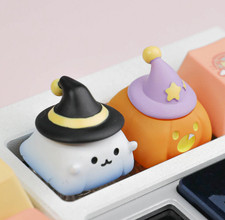 Halloween Mechanical Keyboard Key Cap 2 Types 3D Printing + Hand Painting picture