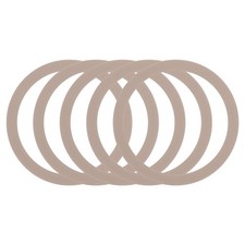 5Pcs Magnetic Adapter Ring, Magnetic Wireless Charger Conversion Kit, Gold picture