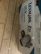 Lexmark Z22 Color Jetprinter 1200 dpi Vintage Retro Printer Open Box picture