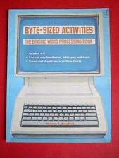 Byte-Sized Activities The Generic Word Processing Book PAPERBACK 1968c Boudrot picture