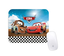 Cars Movie Kids Custom Personalized Name Theme Mouse Pad Desk Office Mat picture