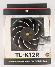 Thermalright TL-K12R Black A-RGB Reverse 120mm PWM Fan - Sealed picture
