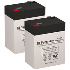 6V 4.5Ah F1 Rechargeable SLA Battery Replacement Set of 2 for SL Waber 420MT UPS picture