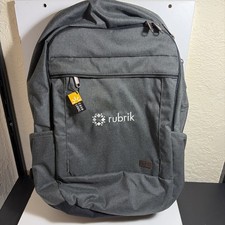Case Logic Era Backpack New w/Tag Dark Grey 15.6 Notebook Laptops Branded Rubrik picture