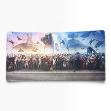 Star Wars Character Panorama Large Desk Mat Gaming Mouse Pad 31.5x15.5 Stitched picture