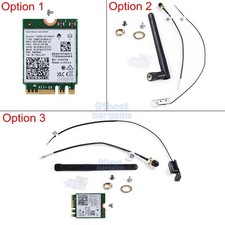 PCIE Wifi Cable Antenna kit Bluetooth Card For DELL OptiPlex T3240 7080 7090 MFF picture