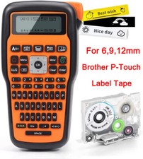 Brother P-Touch Industrial Label Maker Printer E1000 for TZe-231 TZ231 12mm LOT picture