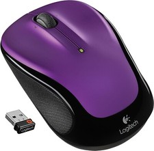 Logitech M325 Wireless Mouse - Purple / Violet 910-003120 picture