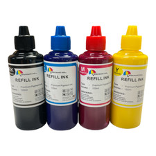 Pigment Bulk refill ink kit Fit Epson 702 T702 For WorkForce Pro WF-3720 400ml picture