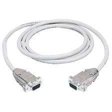 BLACK BOX EYN257T-0010-MF DB9 Serial Null Modem Cable Male to Male - 10ft picture