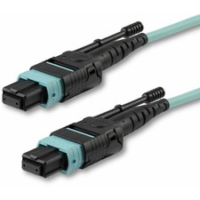 StarTech 3m (10ft) MTP(F)/PC OM3 Multimode Fiber Optic Cable, OFNP Plenum, picture