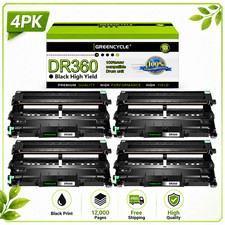 4PK DR360 Drum Unit Fits For Brother DR-360 DCP-7030 7040 MFC-7320 7320R 7345DN picture