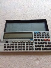 Casio FX-840P Pocket Computer Programmable Calculator Silver Cover Tested Used picture