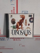 Microsoft DINOSAURS CD-ROM (PC, 1993) Good Used No Keycode - #13 picture