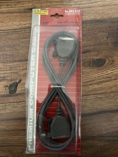 BELKIN 10' IBM PC & PS/2 TO HAYES MODEM CABLE DB25 FEMALE/DB25 MALE picture