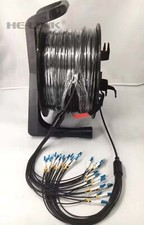 1000ft LC-LC Outdoor Armored Singlemode 24 Strands with Tactical Cable Reel picture